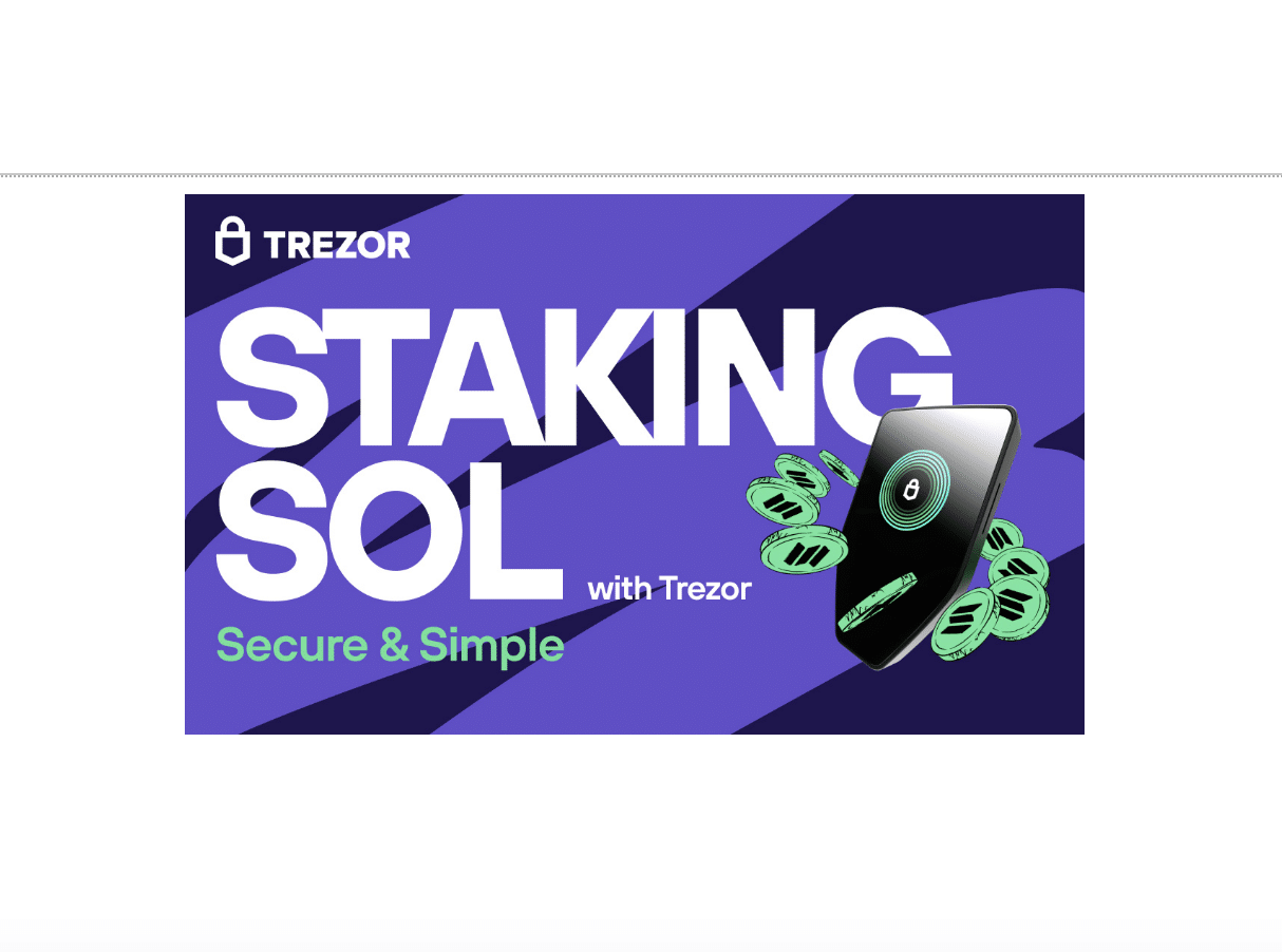 [PR]Trezor Suiteが、ソラナの「ウォレット内ステーキング」を実現